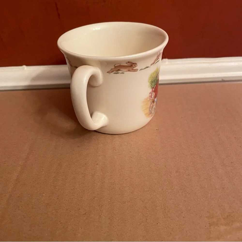 Vintage Royal Doulton “Bunnykins” Children's Double Handle Mug, 1988